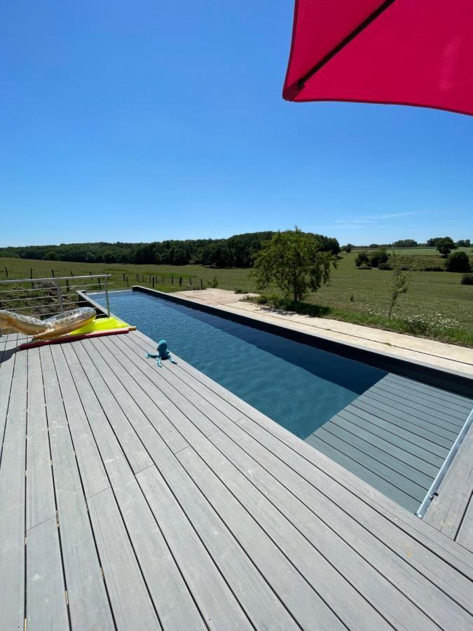 Bed and Breakfast La Ferme Du Bonheur Arbigny Exteriér fotografie